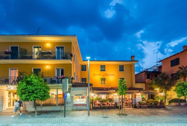 Exterior facade of the hotel