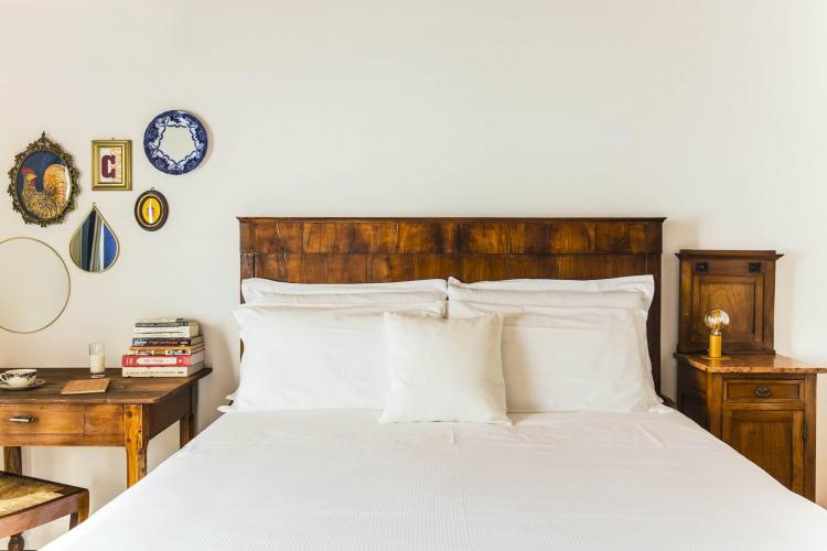 Camera da letto in Agriturismo Ca de Memi