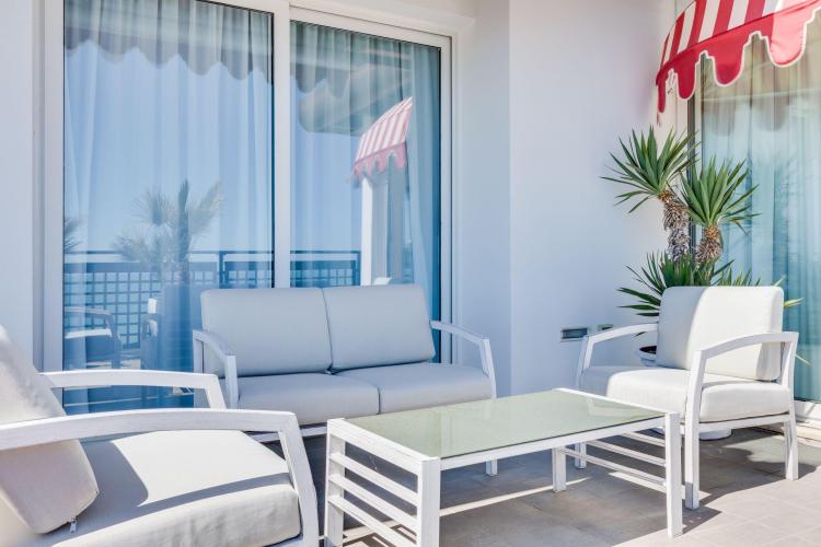 Salotto esterno Sky Suite