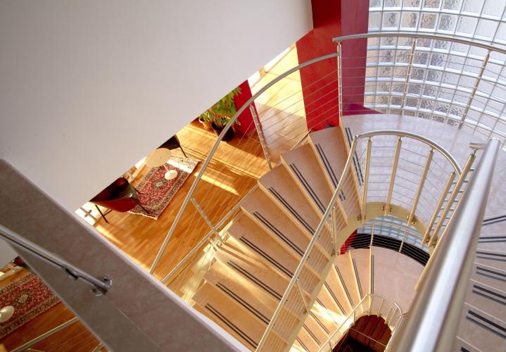 Hotel Alle Acque _ Interno, dettaglio scala