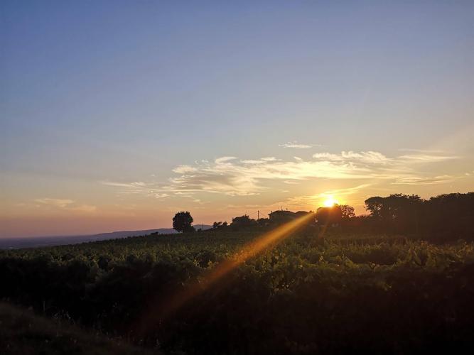 Tramonto dull'altopiano di S. Pietro