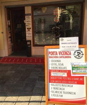 PORTA VICENZA - TABACCHERIA CARTOLIBRERIA