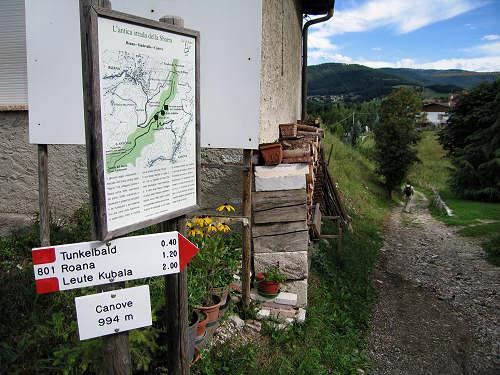 sentiero da Canove