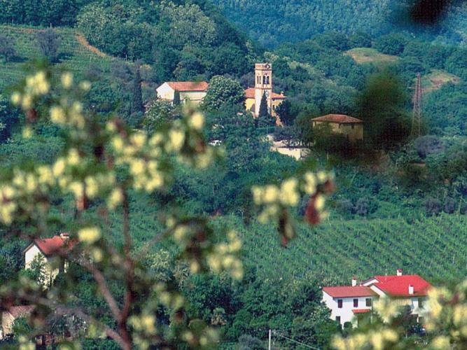 Vista su Abbazia di Praglia