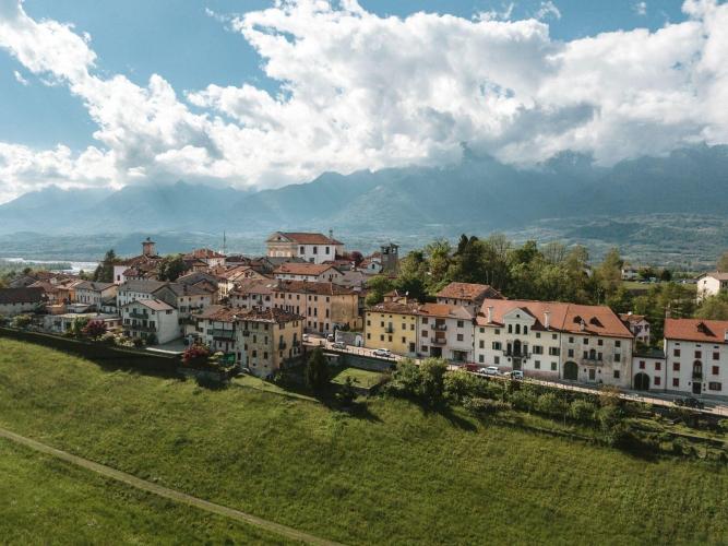 Vista di Mel di Borgo Valbelluna