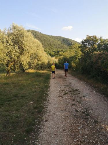 Tratto iniziale del sentiero