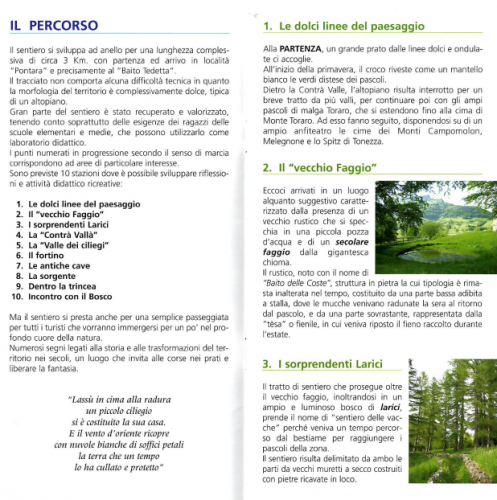 Sentiero Excalibur - Informazioni