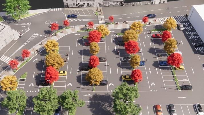 Rendering Piazza della Repubblica