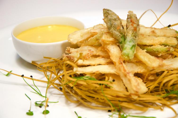 Asparagi e zabaione salato (1)