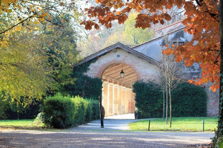 Villa Papafava, portico