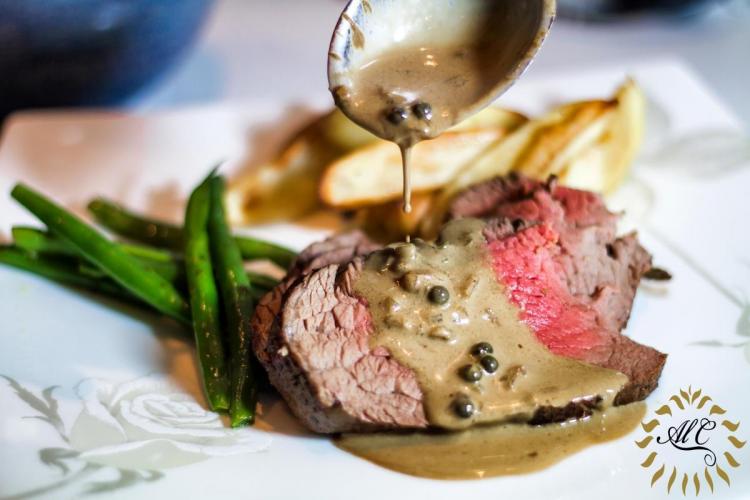 filetto al pepe verde