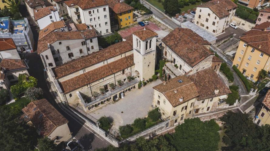 Veduta Drone Chiesa di San Giovanni in Valle
