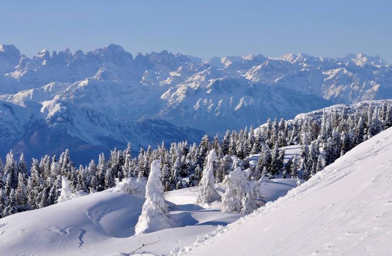 paesaggio innevato verena