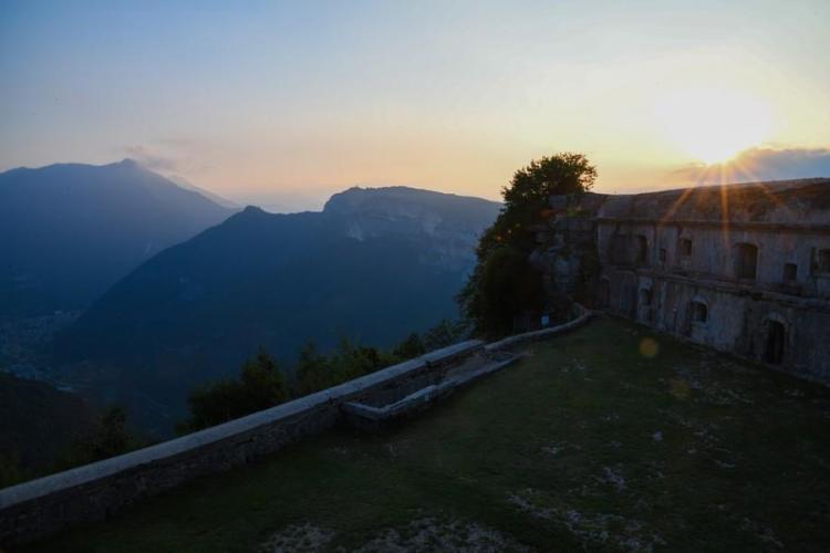 forte corbin - tramonto