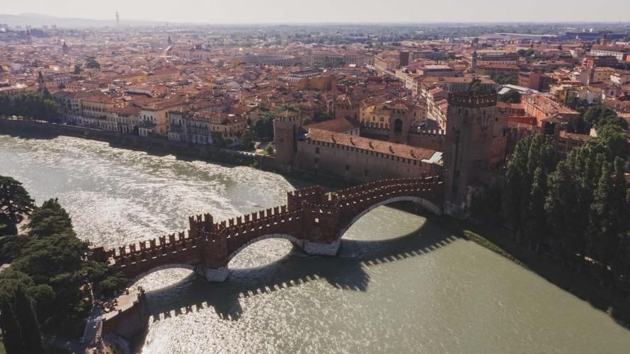 Panoramica Ponte Scaligero