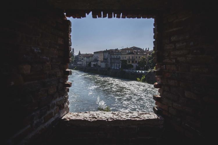 View from Castelvecchio's Bridge