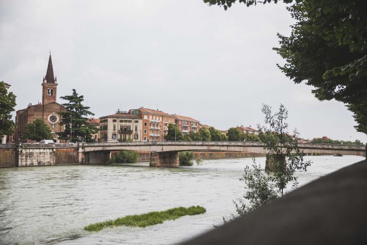 Chiesa di San Tomaso Vista Adige