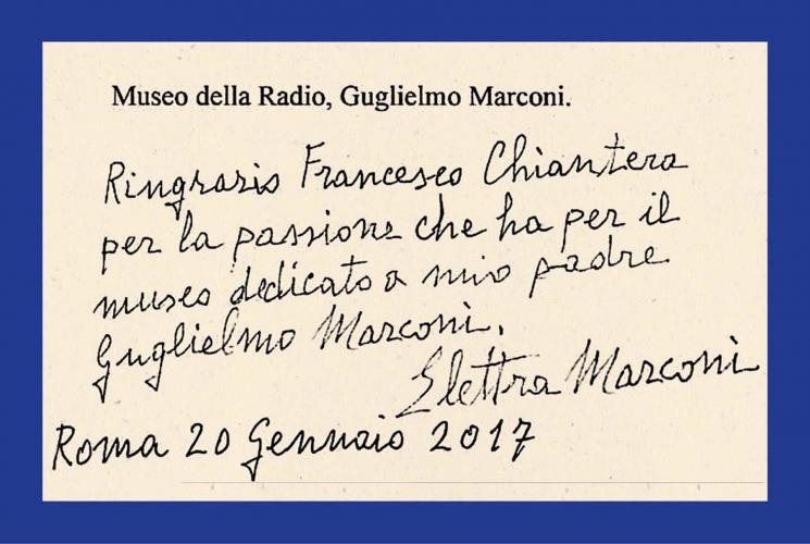 Nota Elettra Marconi