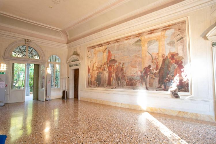 Villa dei Leoni_interni