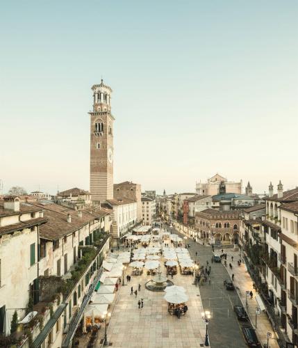 Vista dalla Terrazza Panoramica di Piazza Erbe