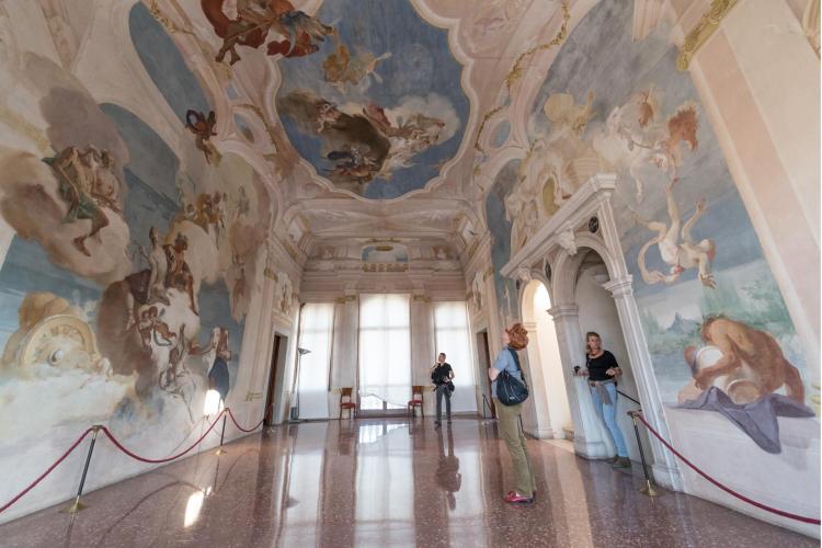 Piano nobile Villa Baglioni a Massanzago