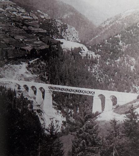 foto d'epoca del ponte