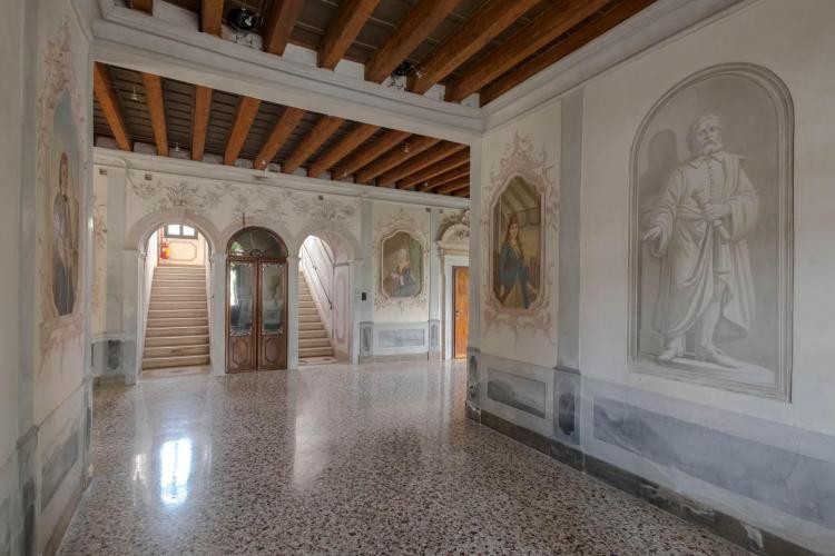 Salone interno pian terreno Villa Rana Loreggia