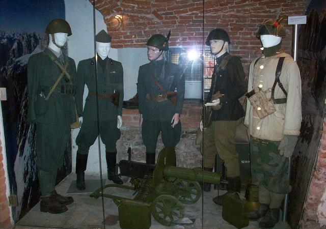 Museo degli Alpini uniformi