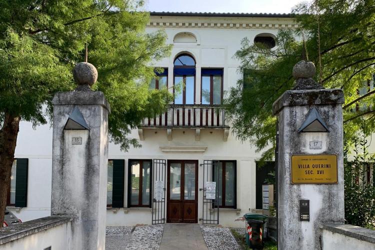 fronte ovest Villa Querini Camposampiero