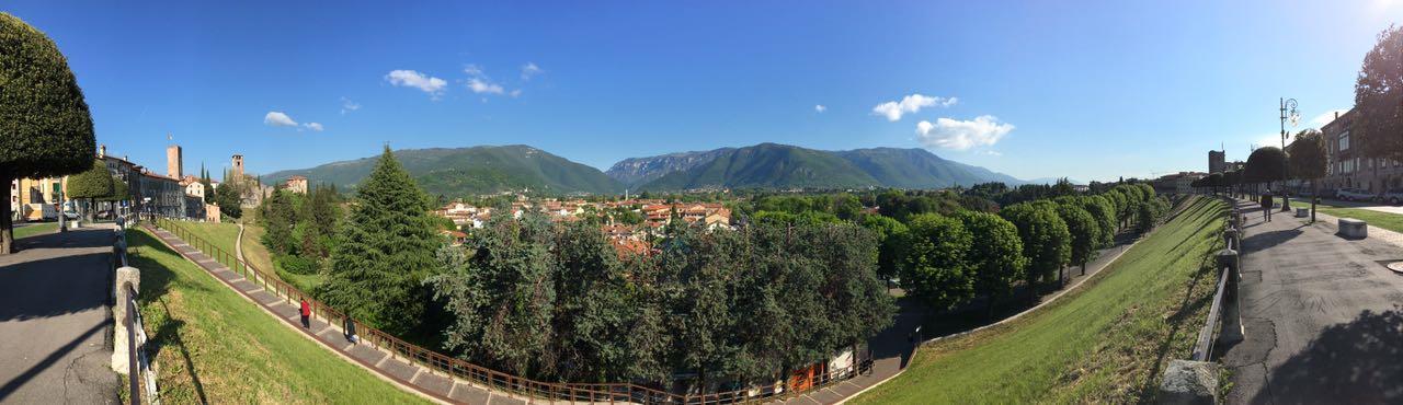Panorama da Viale dei Martiri