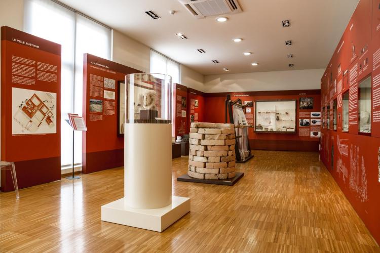 Sala interna Museo della Centuriazione Romana