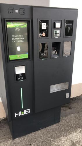 Pagamento con cassa automatica