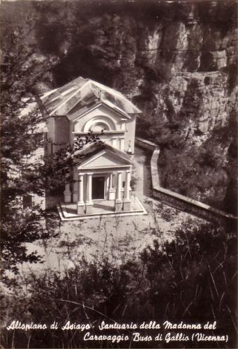 madonna del buso- foto storica