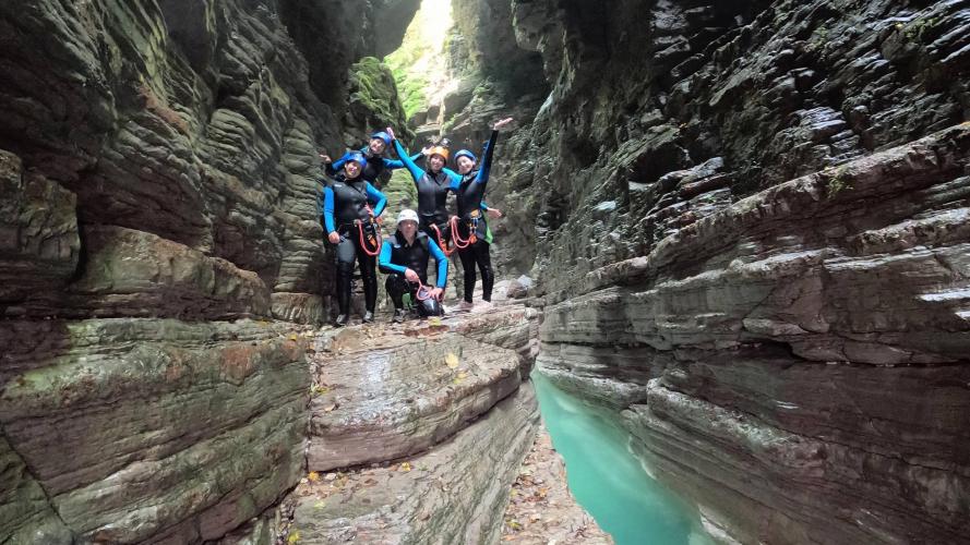 canyoning