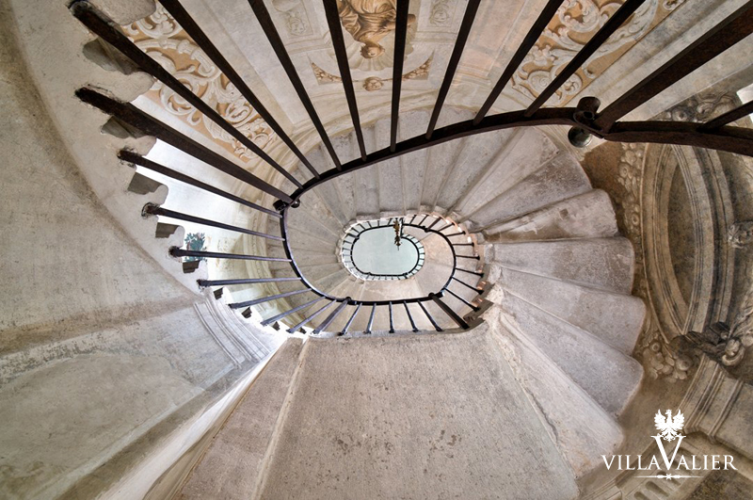 Villa Valier_scala elicoidale