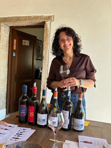 tasting with Silvia