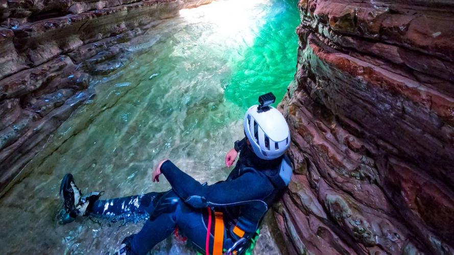 canyoning val maor