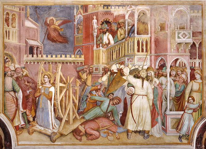 Oratorio san Giorgio affresco