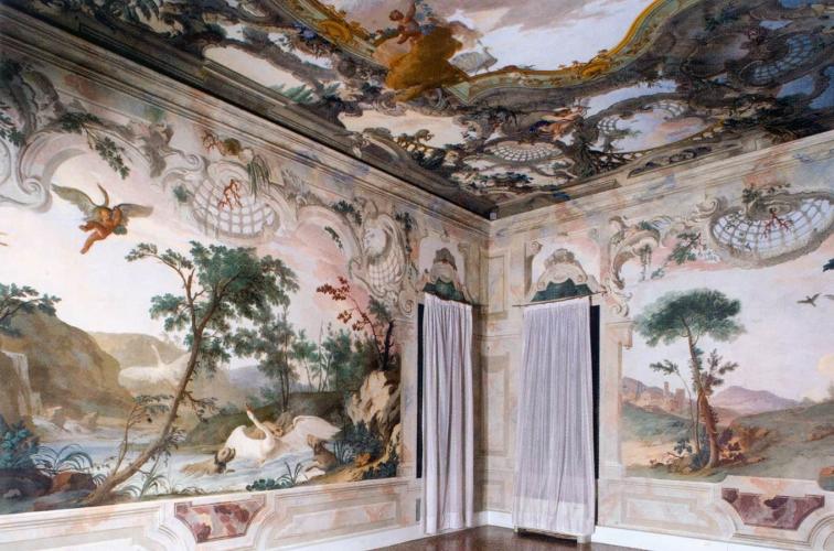 salone affrescato Villa Grimani Valmarana