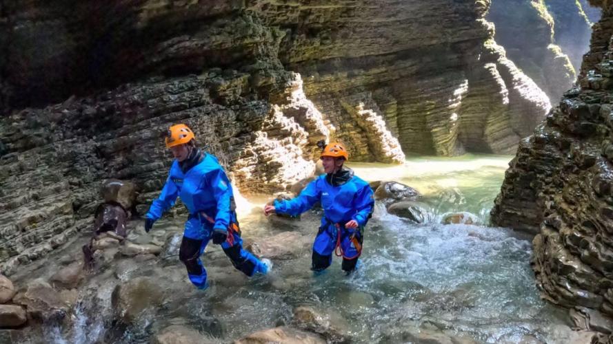 Canyoning inverno