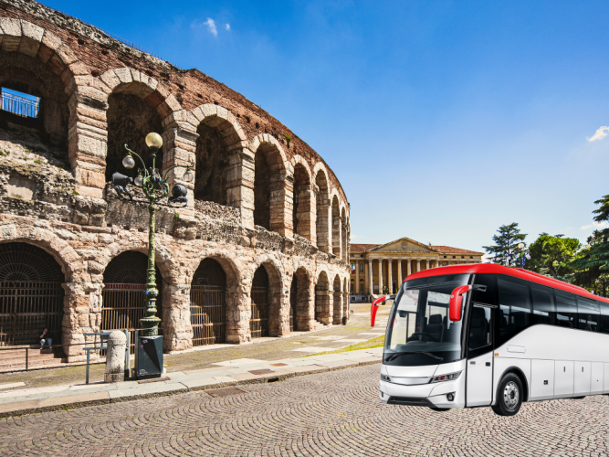 Direct bus to Verona
