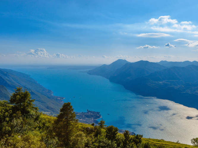 Views from Mount Baldo