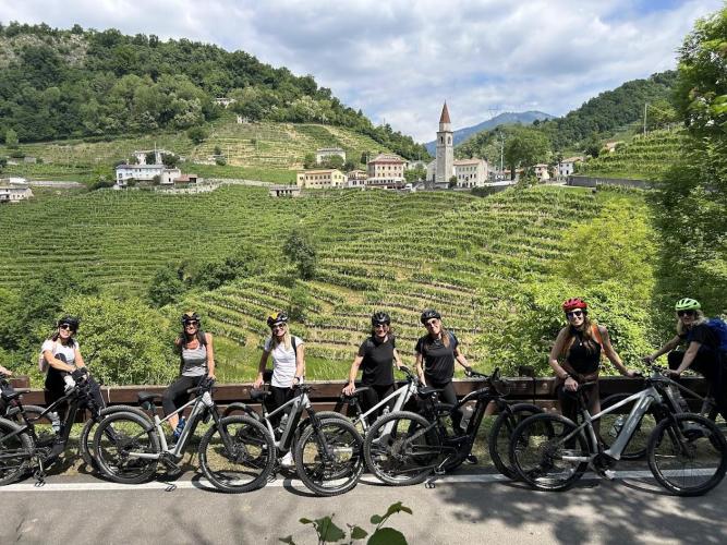 Tour in e-bike Colline del Prosecco