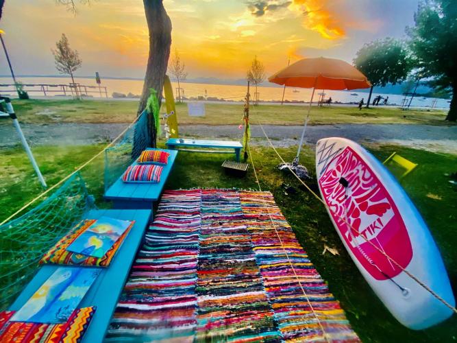 Sup Art Yoga Experience in Cisano di Bardolino