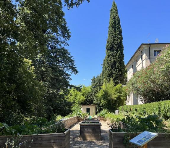 Lezioni di Pilates nel Bosco di Villa Valmarana ai