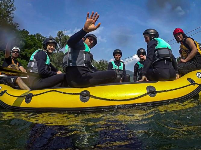 Rafting Family sul Fiume Brenta 3