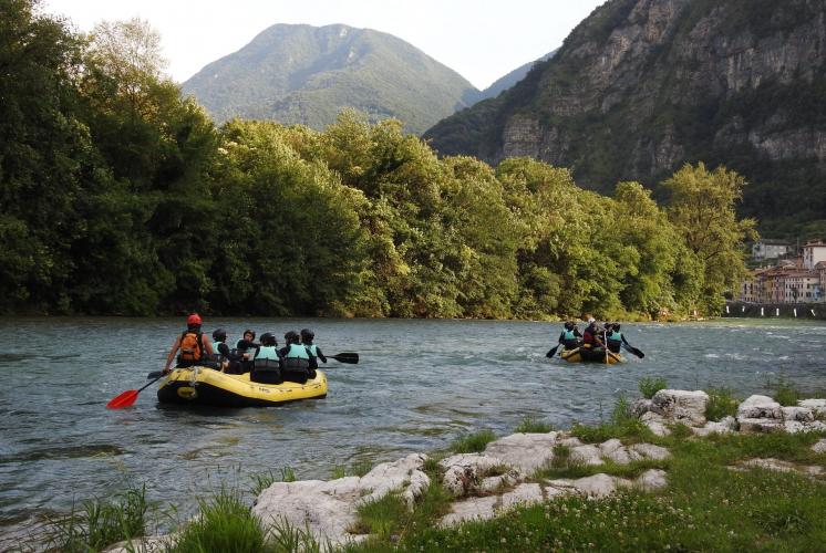 Rafting Powerful sul Fiume Brenta 1