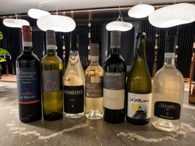 Degustazione di vini del territorio con il sommeli